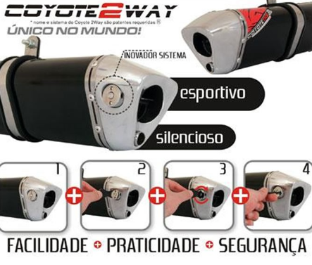 ESCAPE CG 150 09 ESD TRS 2WAY PRETO RONCAR